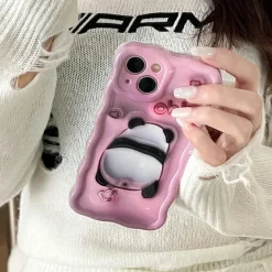Iphone Cases*Boogzel Clothing Panda iPhone Case Pink
