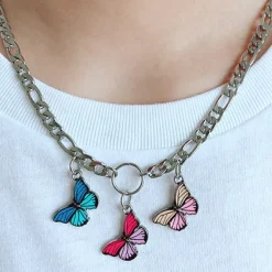 Other|Necklaces & Chokers*Boogzel Clothing Papillon Necklace Silver