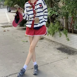 Striped Sweaters|Knit Cardigans*Boogzel Clothing Paris Striped Cardigan
