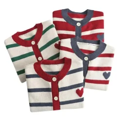 Striped Sweaters|Knit Cardigans*Boogzel Clothing Paris Striped Cardigan