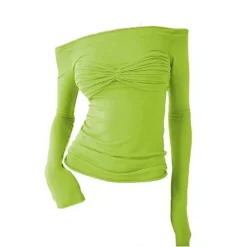 Long Sleeve Tops*Boogzel Clothing Parisian Ruched Long Sleeve Top