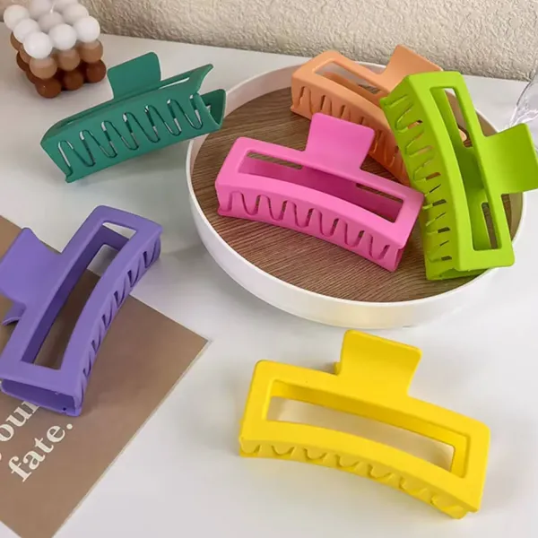 Hair Accessories*Boogzel Clothing Pastel Aesthetic Square Hair Claw