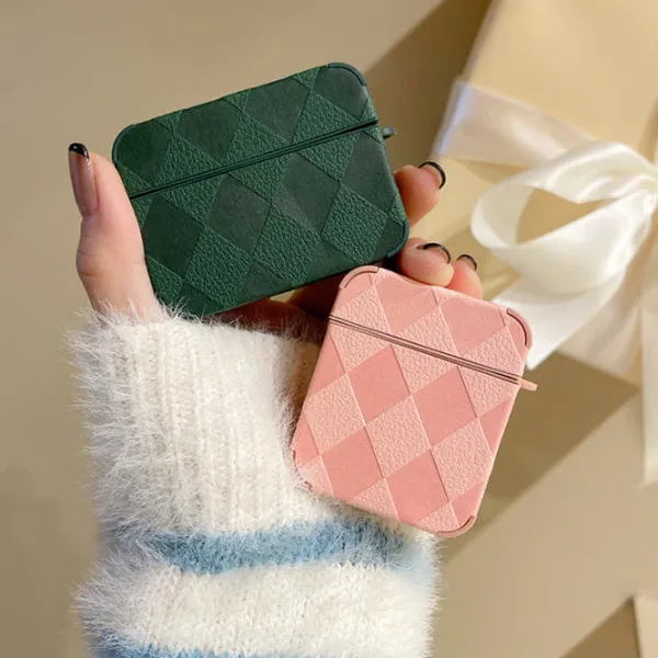 Iphone Cases*Boogzel Clothing Pastel Argyle Airpods Case