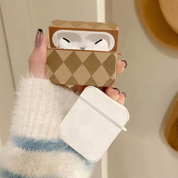 Iphone Cases*Boogzel Clothing Pastel Argyle Airpods Case