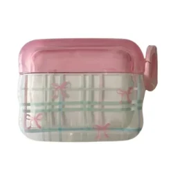 Other|Iphone Cases*Boogzel Clothing Pastel Bow Plaid AirPods Case Pink/green