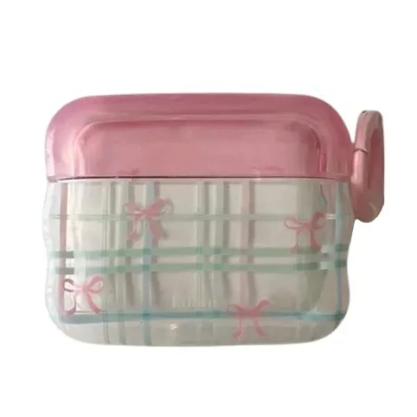 Other|Iphone Cases*Boogzel Clothing Pastel Bow Plaid AirPods Case Pink/green