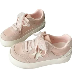 Aesthetic Sneakers*Boogzel Clothing Pastel Color Star Patch Sneakers