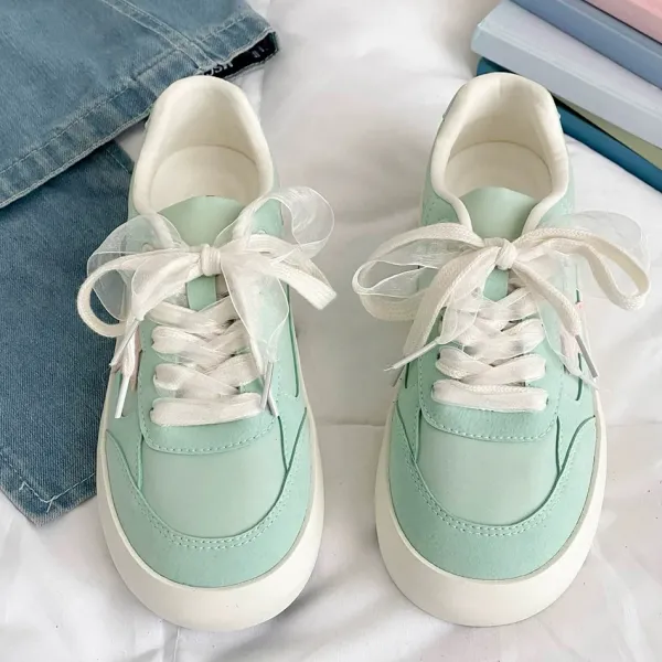 Aesthetic Sneakers*Boogzel Clothing Pastel Color Star Patch Sneakers