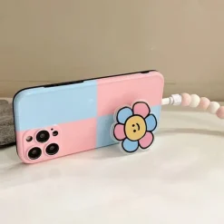 Iphone Cases*Boogzel Clothing Pastel Daisy iPhone Case Blue/pink