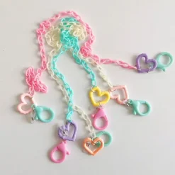 Other*Boogzel Clothing Pastel Face Mask Holder Chain