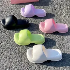 Mad*Boogzel Clothing Pastel Foam Street Slippers