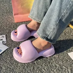 Mad*Boogzel Clothing Pastel Foam Street Slippers