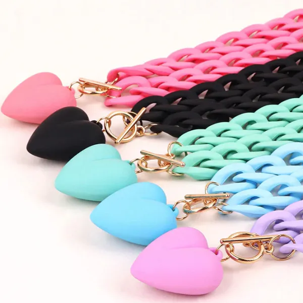 Necklaces & Chokers*Boogzel Clothing Pastel Heart Necklace