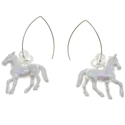 Earrings*Boogzel Clothing Pastel Horse Earrings
