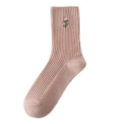 Socks*Boogzel Clothing Pastel Pink Floral Socks