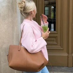 Sweaters*Boogzel Clothing Pastel Oversized Sweater Pink
