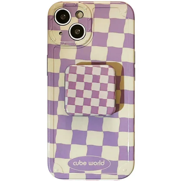 Iphone Cases*Boogzel Clothing Pastel Plaid iPhone Case