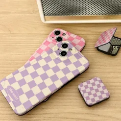 Iphone Cases*Boogzel Clothing Pastel Plaid iPhone Case