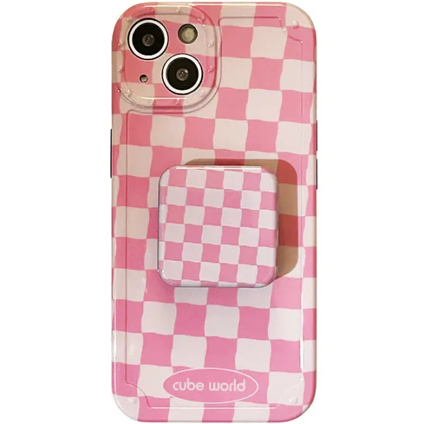 Iphone Cases*Boogzel Clothing Pastel Plaid iPhone Case