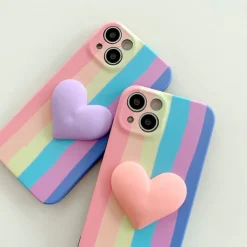 Iphone Cases*Boogzel Clothing Pastel Rainbow Stripes iPhone Case