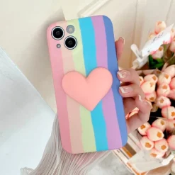 Iphone Cases*Boogzel Clothing Pastel Rainbow Stripes iPhone Case