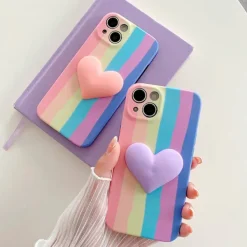 Iphone Cases*Boogzel Clothing Pastel Rainbow Stripes iPhone Case