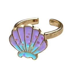 Anxiety Rings|Rings*Boogzel Clothing Pastel Shell Anxiety Ring
