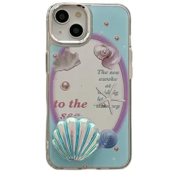 Iphone Cases*Boogzel Clothing Pastel Shell iPhone Case Blue