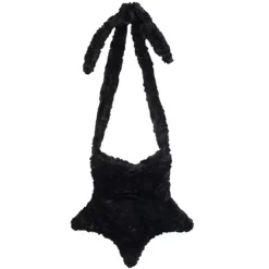 Bags & Purses*Boogzel Clothing Pastel Star-Shaped Fuzzy Bag