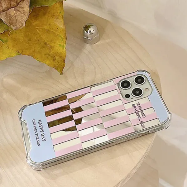 Iphone Cases*Boogzel Clothing Pastel Stripes iPhone Case Pink/blue