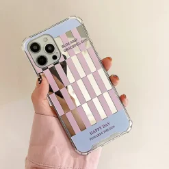 Iphone Cases*Boogzel Clothing Pastel Stripes iPhone Case Pink/blue