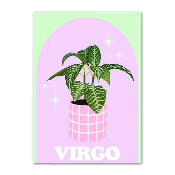 Posters / Tapestry|Aesthetic Room Decor*Boogzel Clothing Pastel Zodiac Signs Canvas Poster