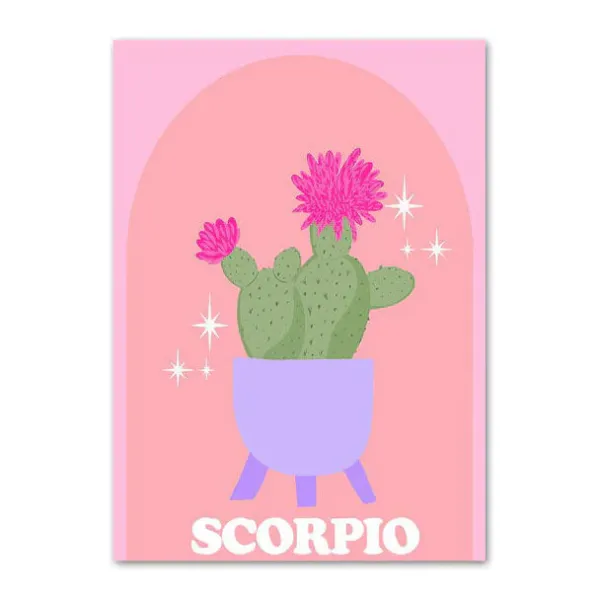 Posters / Tapestry|Aesthetic Room Decor*Boogzel Clothing Pastel Zodiac Signs Canvas Poster