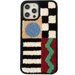 Iphone Cases*Boogzel Clothing Patchwork Embroidered iPhone Case