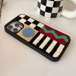 Iphone Cases*Boogzel Clothing Patchwork Embroidered iPhone Case