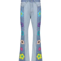 Jeans*Boogzel Clothing Peace & Petals Indie Kid Jeans Blue