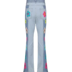 Jeans*Boogzel Clothing Peace & Petals Indie Kid Jeans Blue