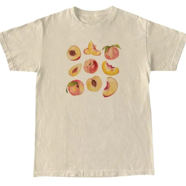 Aesthetic T-Shirts & Graphic Tees*Boogzel Clothing Peach Graphic T-Shirt