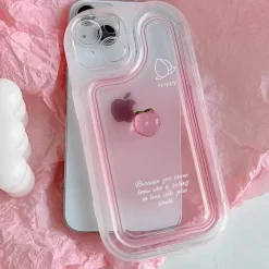 Iphone Cases*Boogzel Clothing Peachy 3D iPhone Case Pink