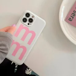 Iphone Cases*Boogzel Clothing Pearl Pop Socket iPhone Case White/pink