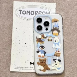 Iphone Cases*Boogzel Clothing Penguin iPhone Case & Grip Set Clear