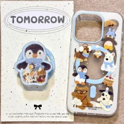 Iphone Cases*Boogzel Clothing Penguin iPhone Case & Grip Set Clear