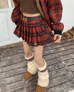 Skirts*Boogzel Clothing Perfectly Preppy Mini Skirt