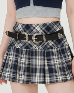 Skirts*Boogzel Clothing Perfectly Preppy Plaid Pleated Skirt