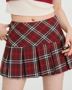Skirts*Boogzel Clothing Perfectly Preppy Plaid Pleated Skirt