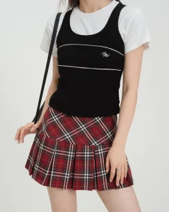 Skirts*Boogzel Clothing Perfectly Preppy Plaid Pleated Skirt