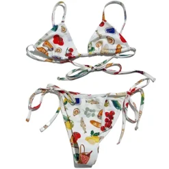 Swimwear*Boogzel Clothing Picnic in Provence Bikini Bikini Set White