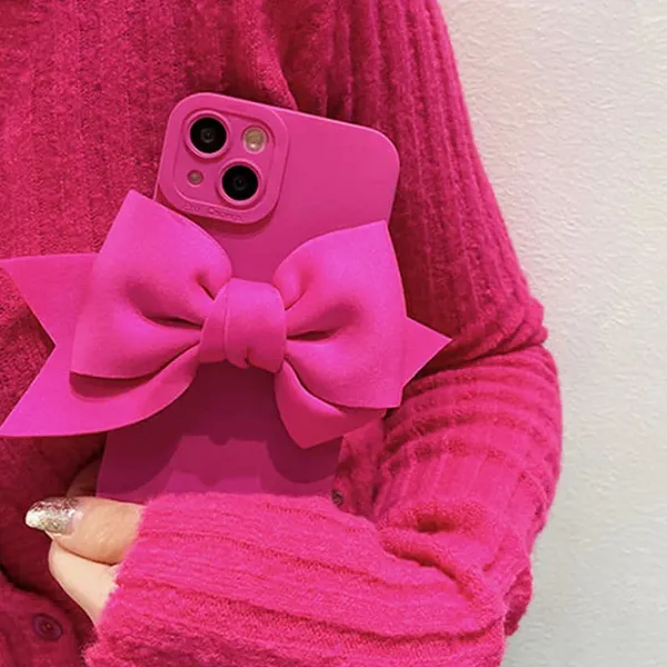 Iphone Cases*Boogzel Clothing Bow iPhone Case Pink