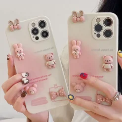 Iphone Cases*Boogzel Clothing Bunnies iPhone Case Pink