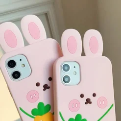 Iphone Cases*Boogzel Clothing Bunny iPhone Case Pink